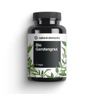 Bio Gerstengras von natural elements, vegan