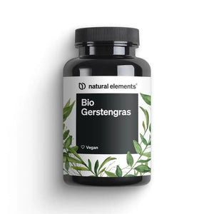 Gerstengras Bio Kapseln von NATURAL ELEMENTS, Vegan