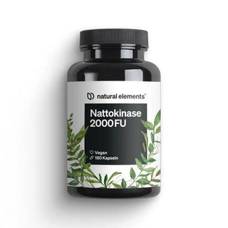 Nattokase 2000 FU 180 Kapseln von NATURAL ELEMENTS, vegan