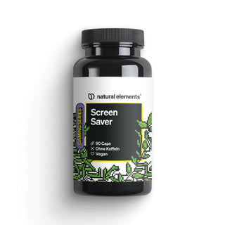 Screen Saver Augenkapseln von NATURAL ELEMENTS 90 Kapseln, koffeinfrei und vegan